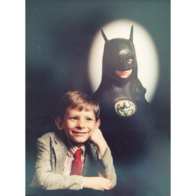 Real Photo of Young Bruce Wayne