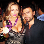 Morgan McLeod Cleavage and Some Guy