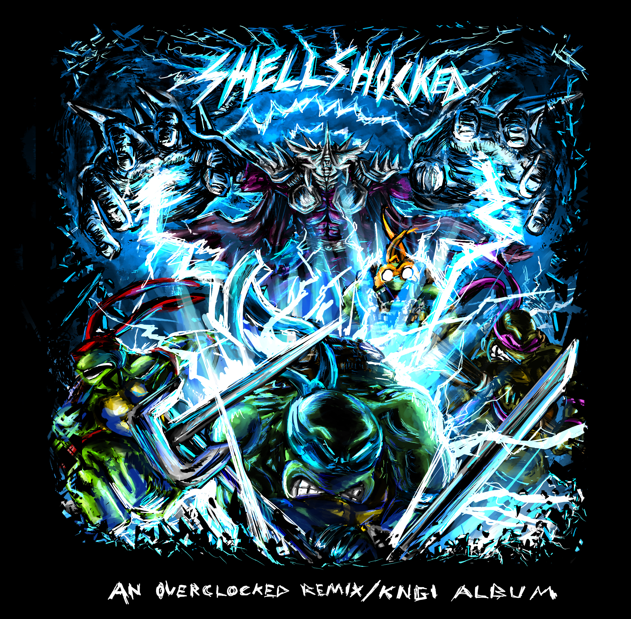 Teenage Mutant Ninja Turtles: Shell Shocked Album cover